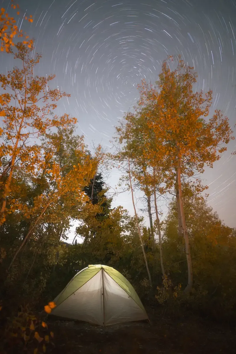 star trails